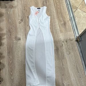 Light long vest cover up or top